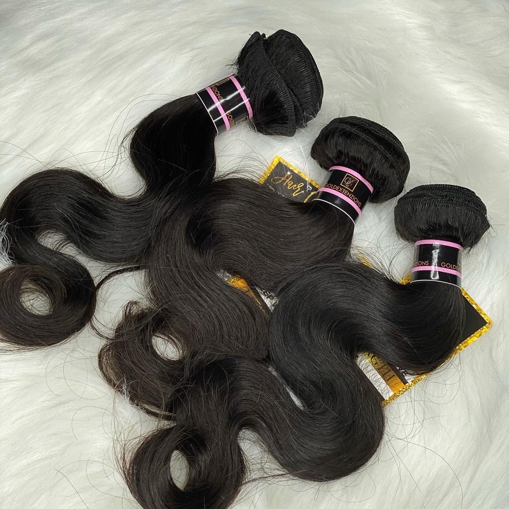100% Body wave bundle Human Hair